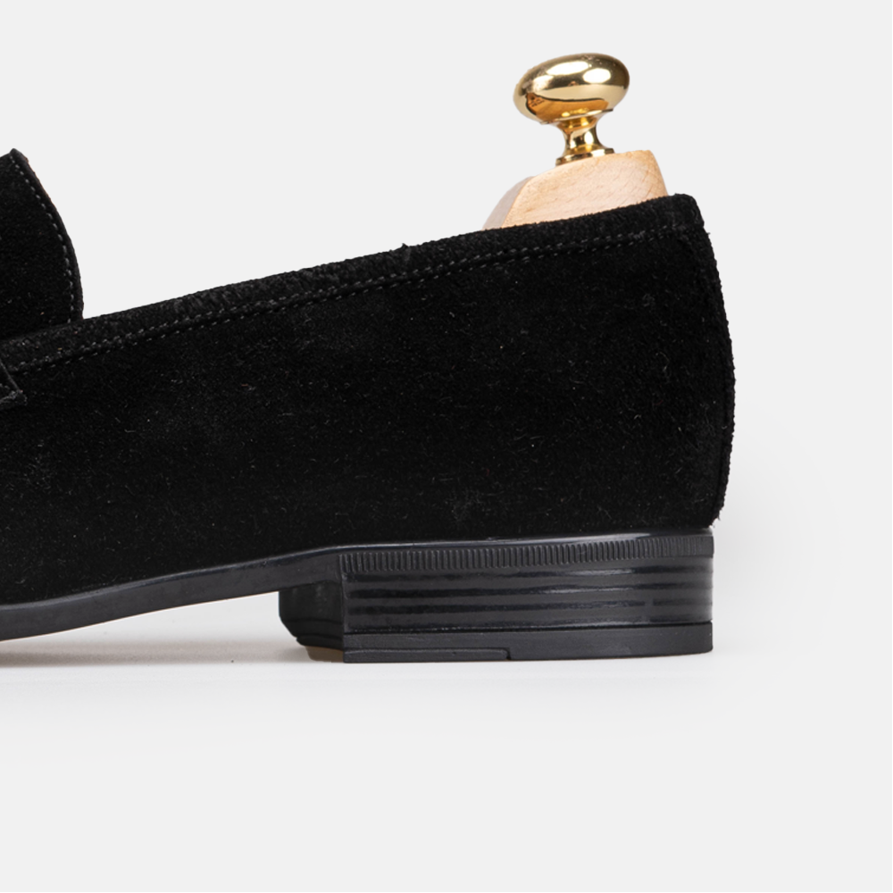 Volzak 5209 chaussure en daim Noir