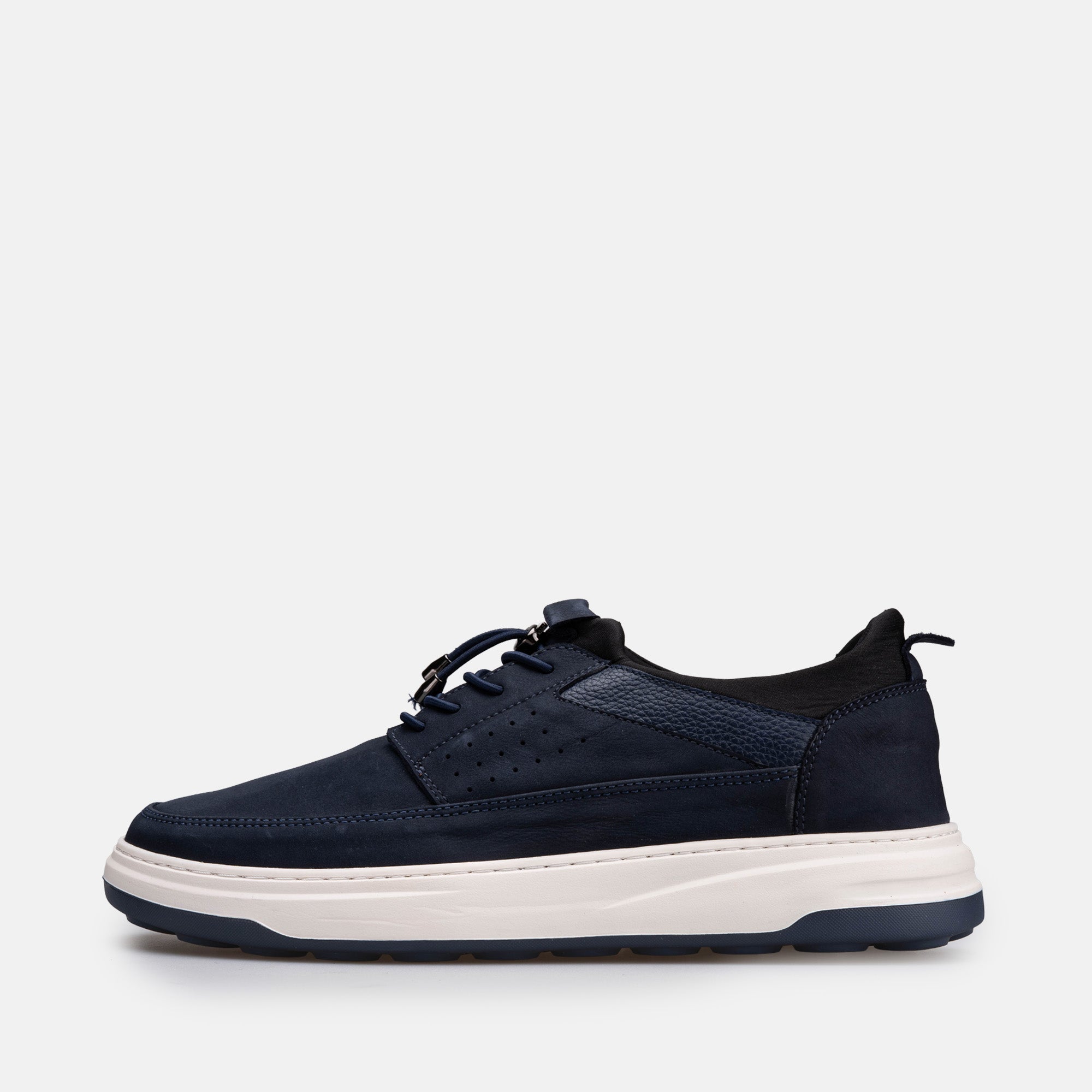 Volzak 317 basket en nubuck Bleu