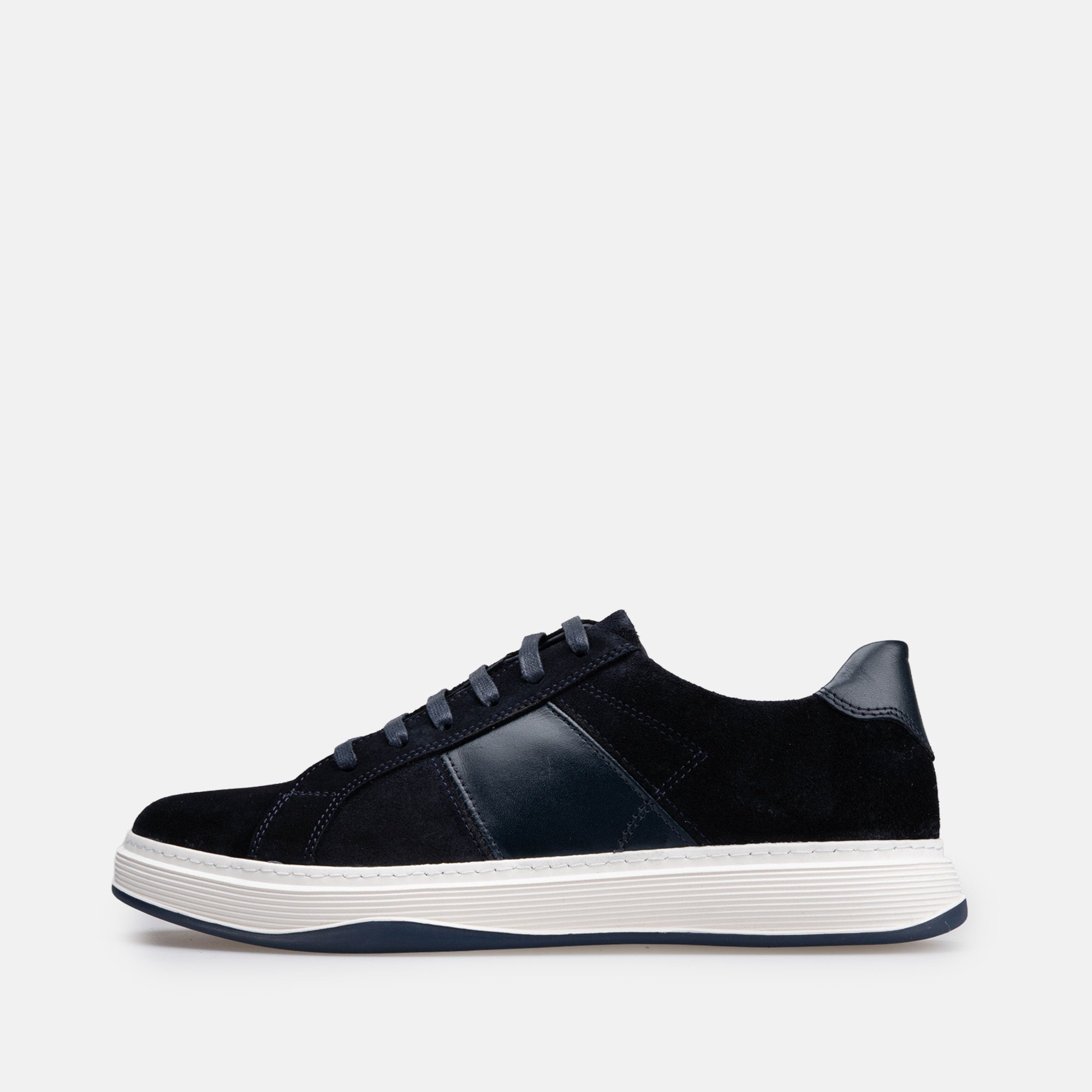 Volzak 7003 basket en daim Bleu