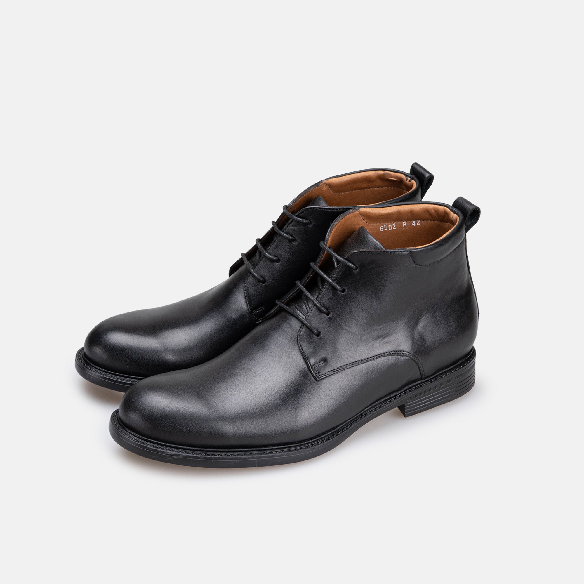 Volzak 5502 Bottine en cuir Noir