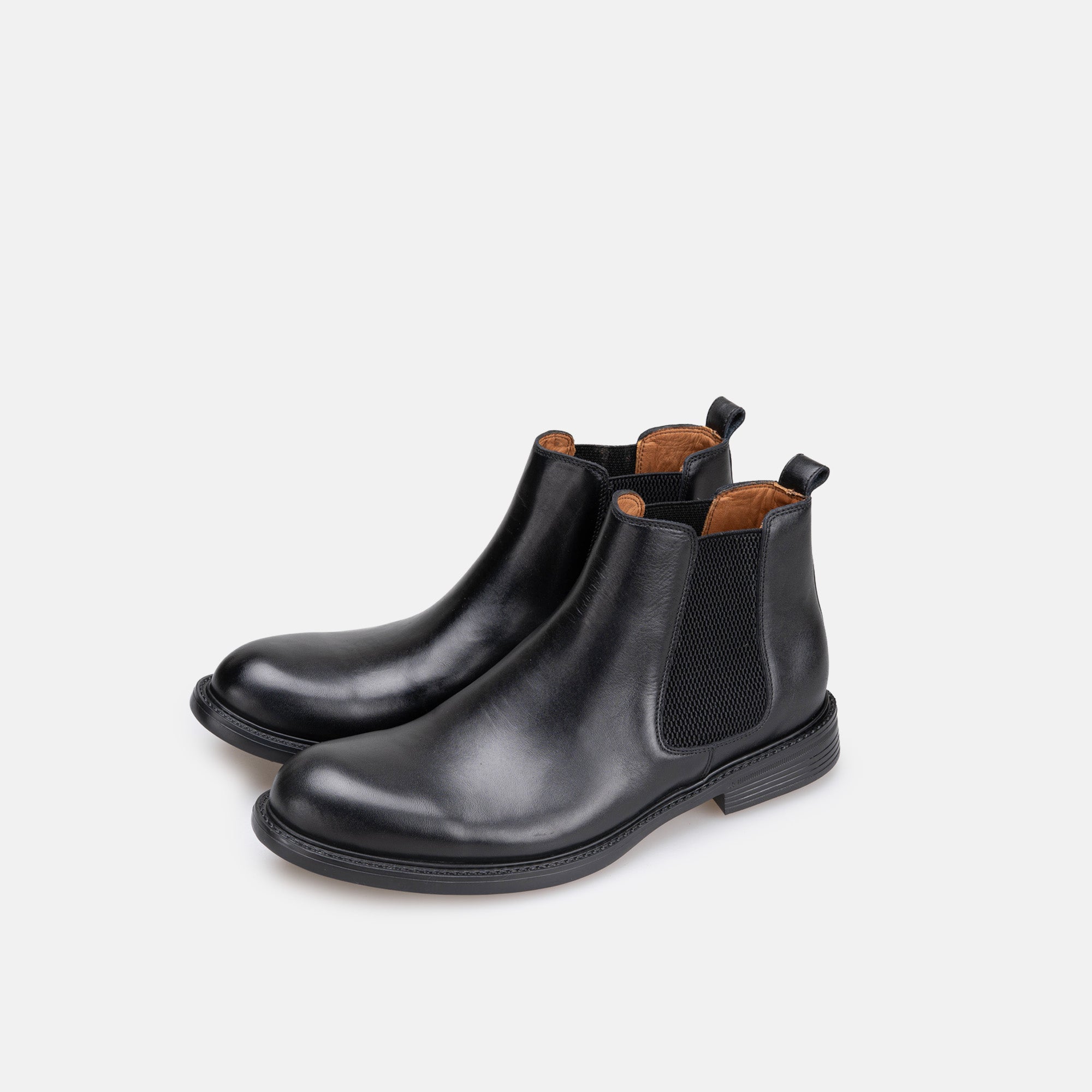 Volzak 5504 Bottine en cuir Noir