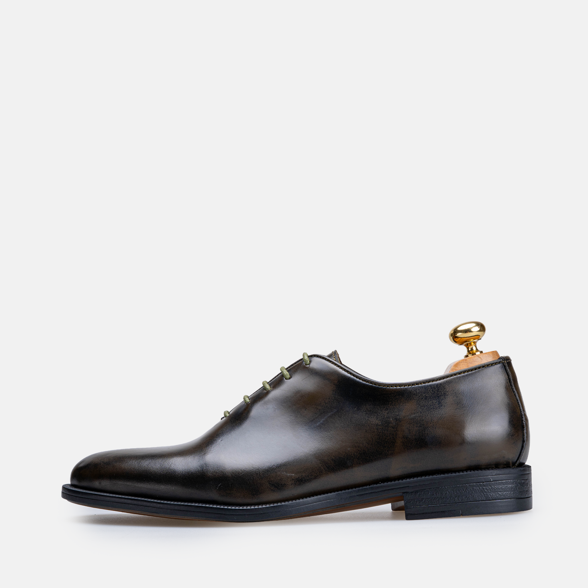 Volzak 6070 Chaussure en cuir Démasquable Vert