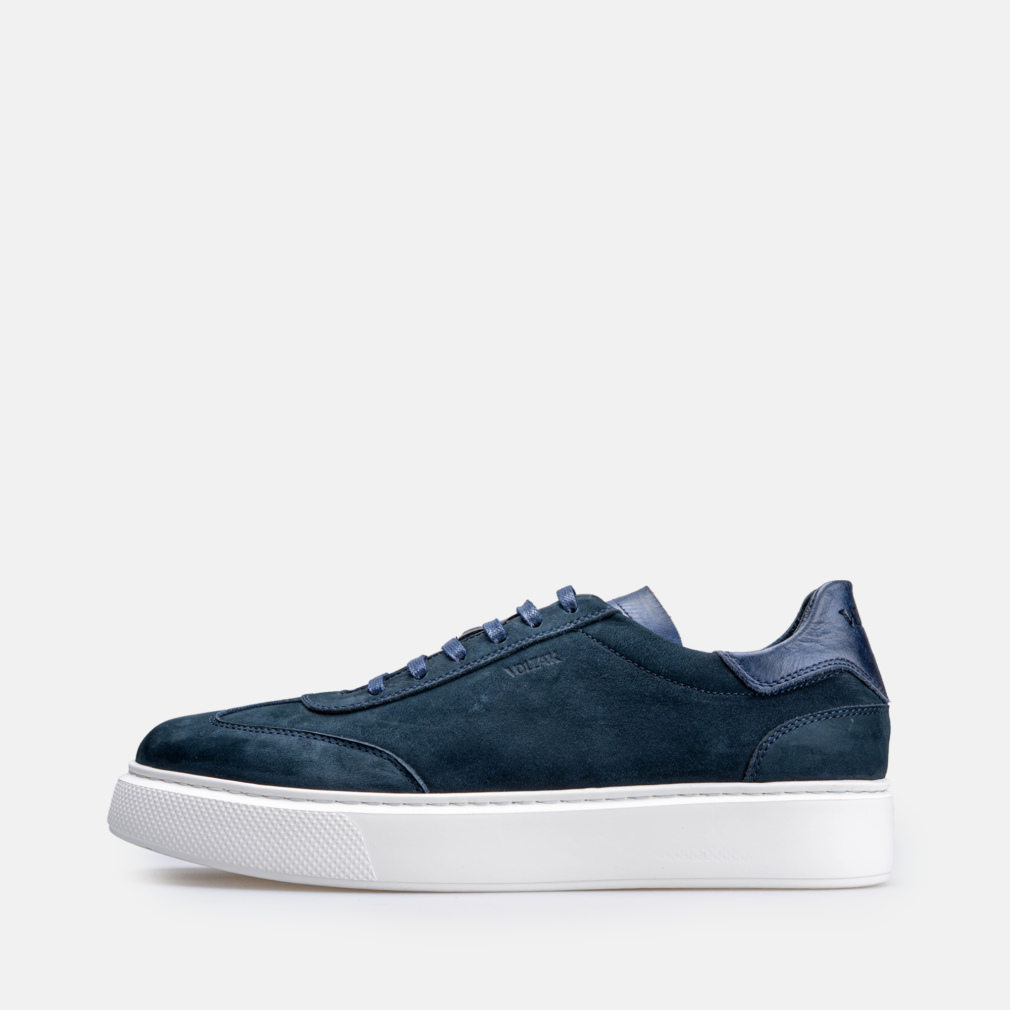 Volzak 7008 Basket en nubuck Bleu