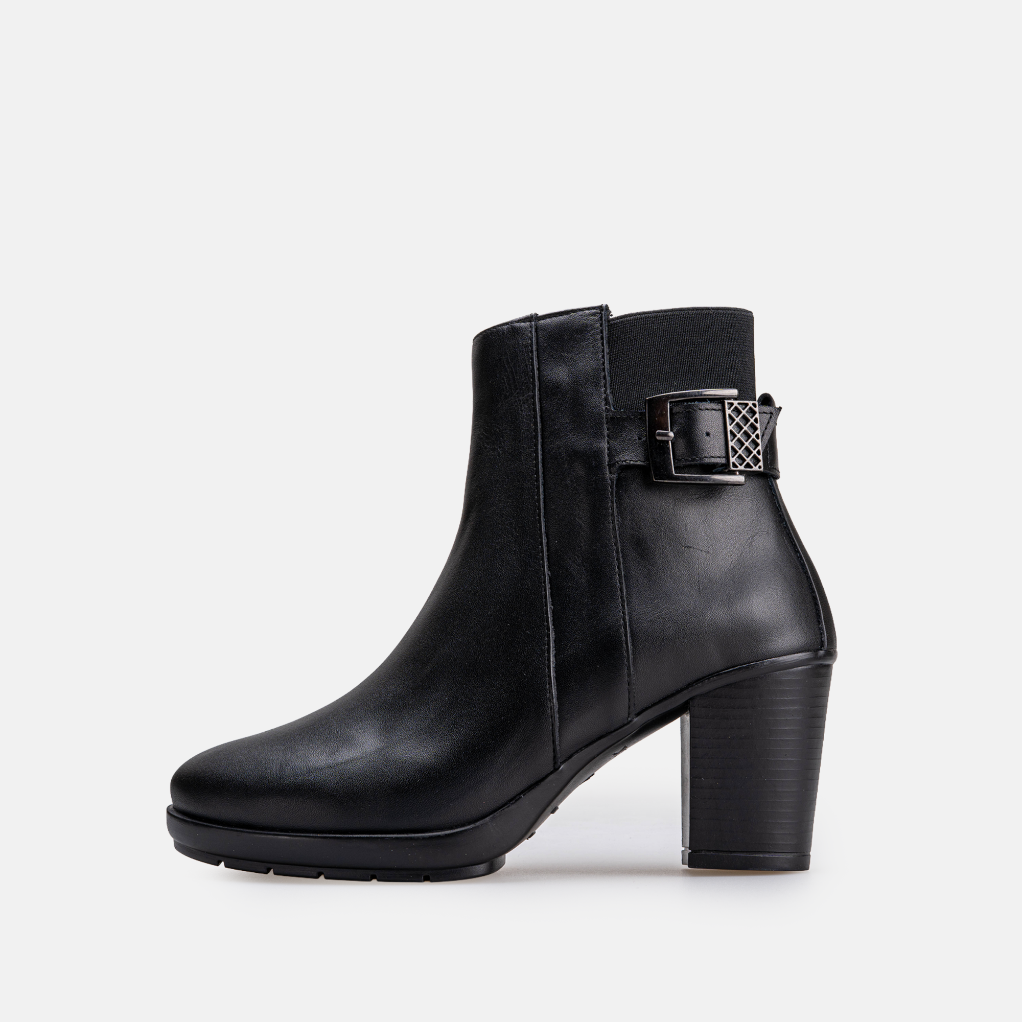 Volzak 2025 Bottine en cuir Noir