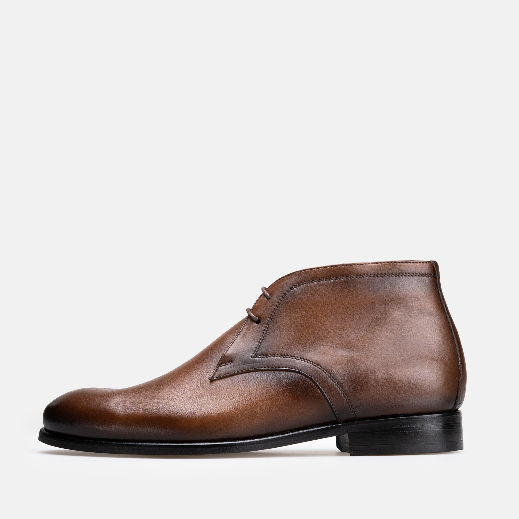 Volzak 5516 Bottine en cuir Marron Vintage