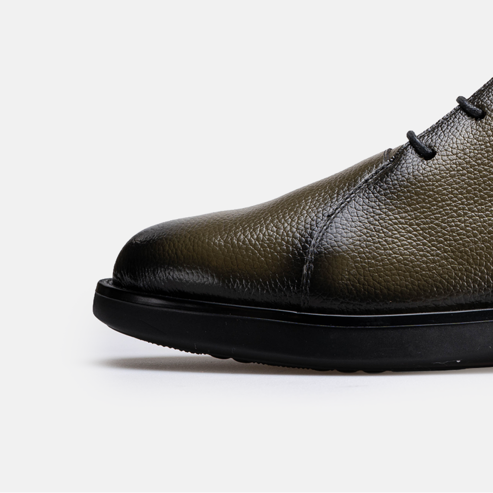 Volzak 5521 Bottine en cuir Vert Grainé