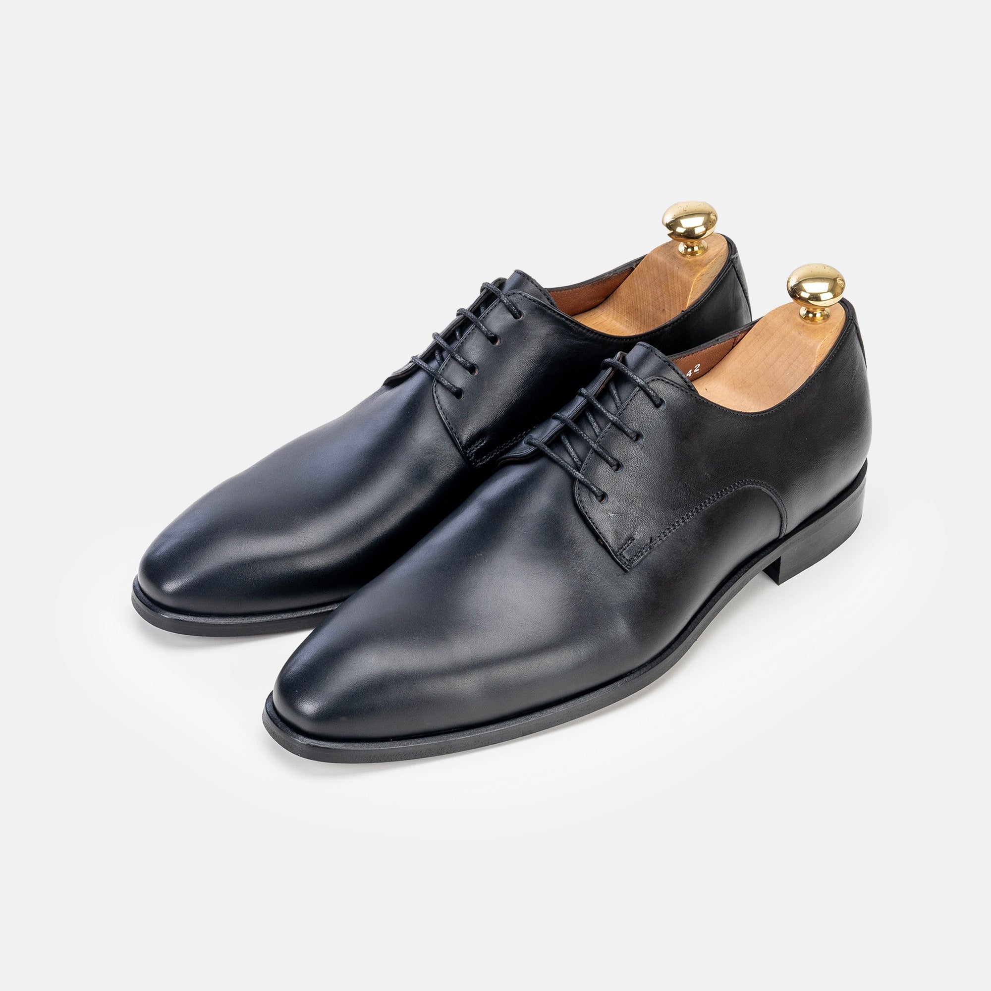 Volzak 5336 leather shoe Black