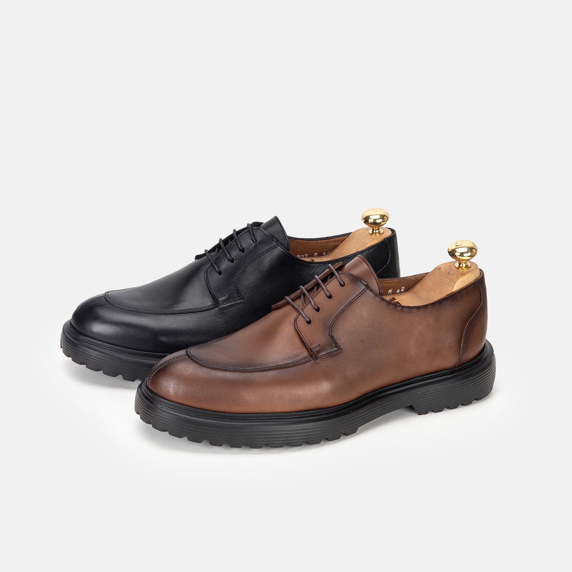 Volzak 5307 Vintage Brown Leather Shoe