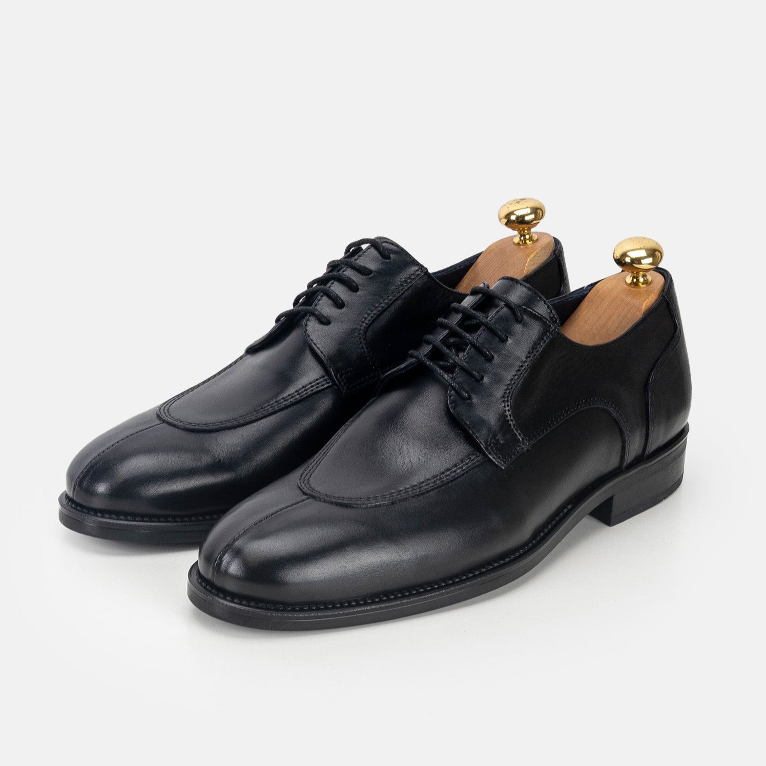Volzak 0704 s Black Leather Shoe