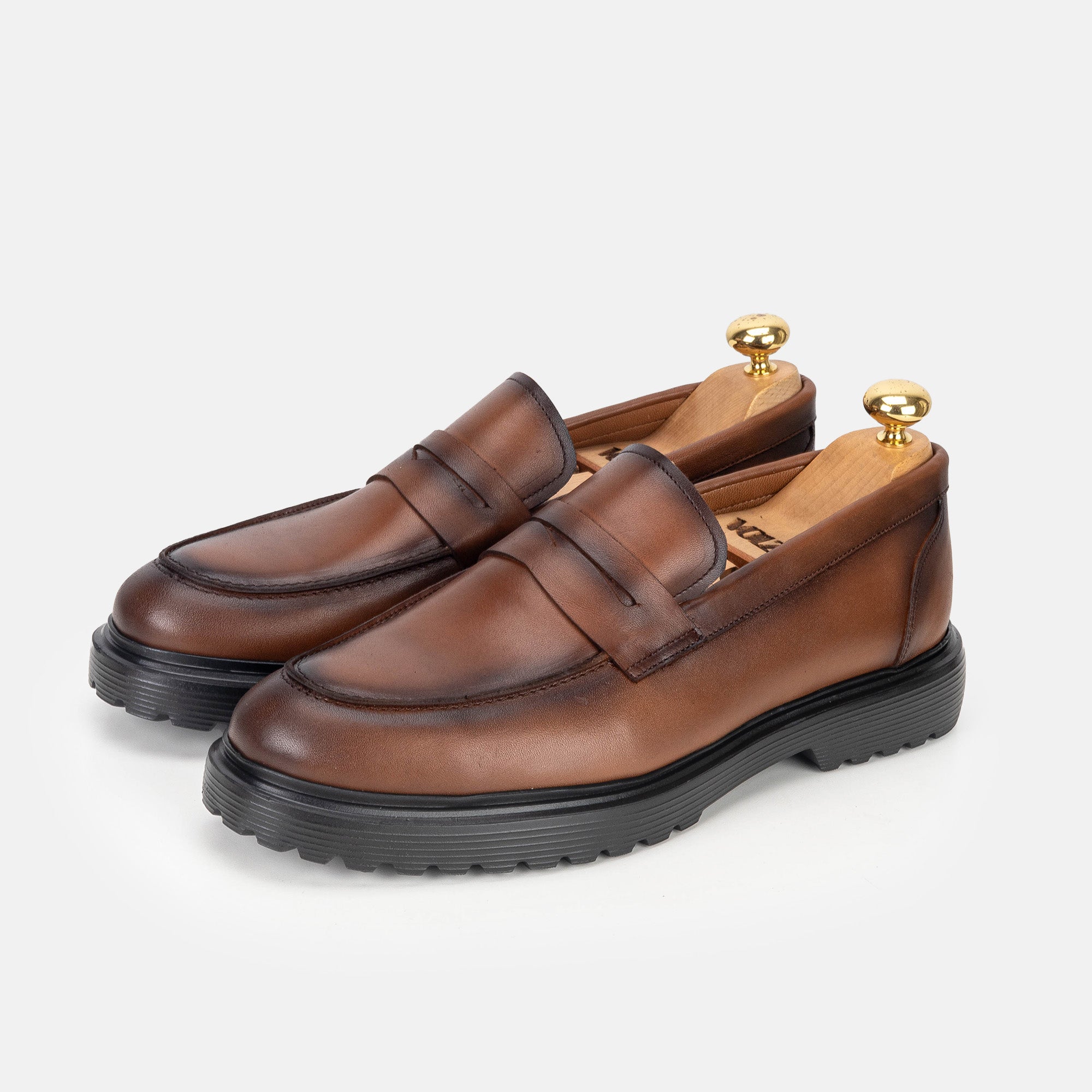 Volzak 5308 Vintage Brown Leather Shoe