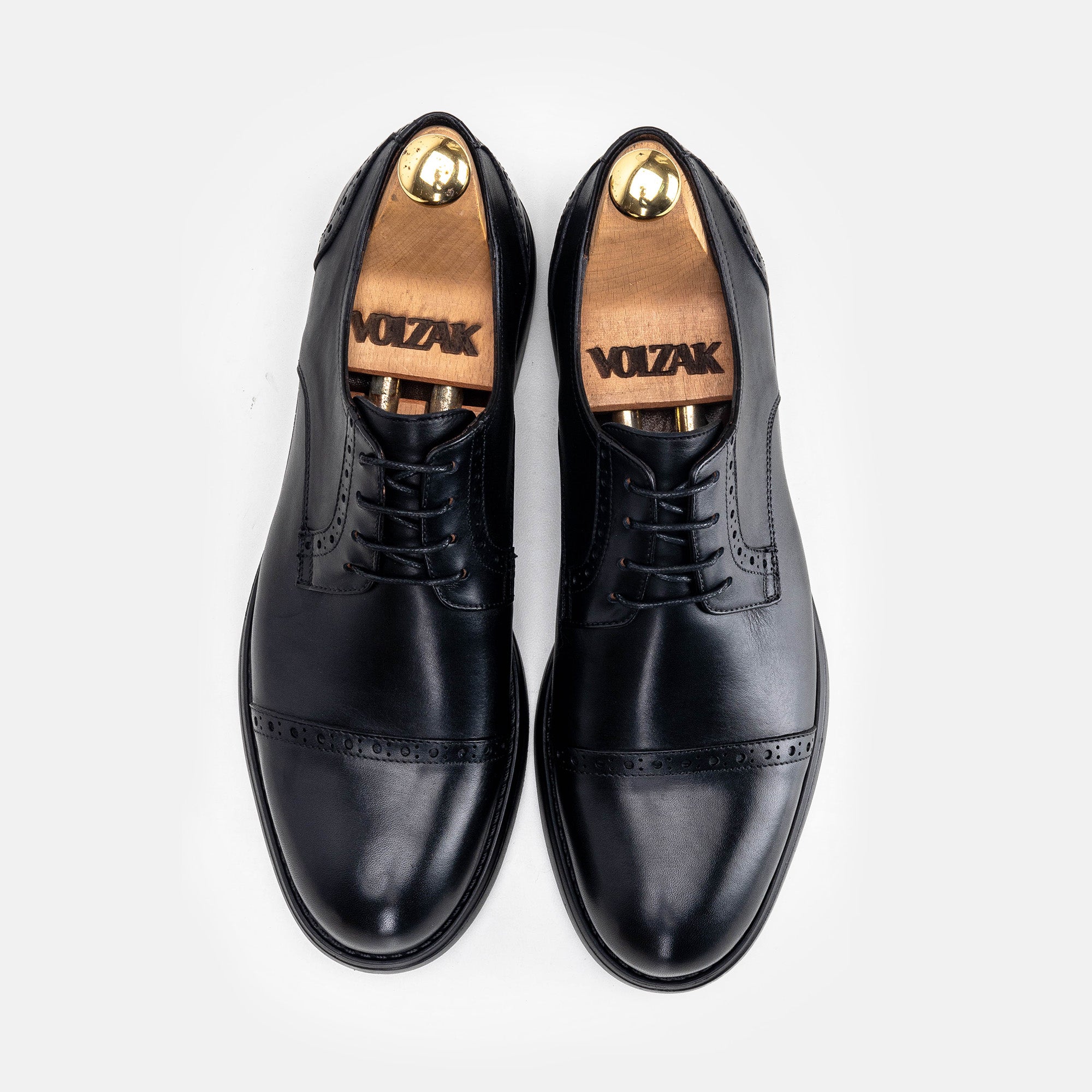 Volzak 5320 chaussure en cuir Noir