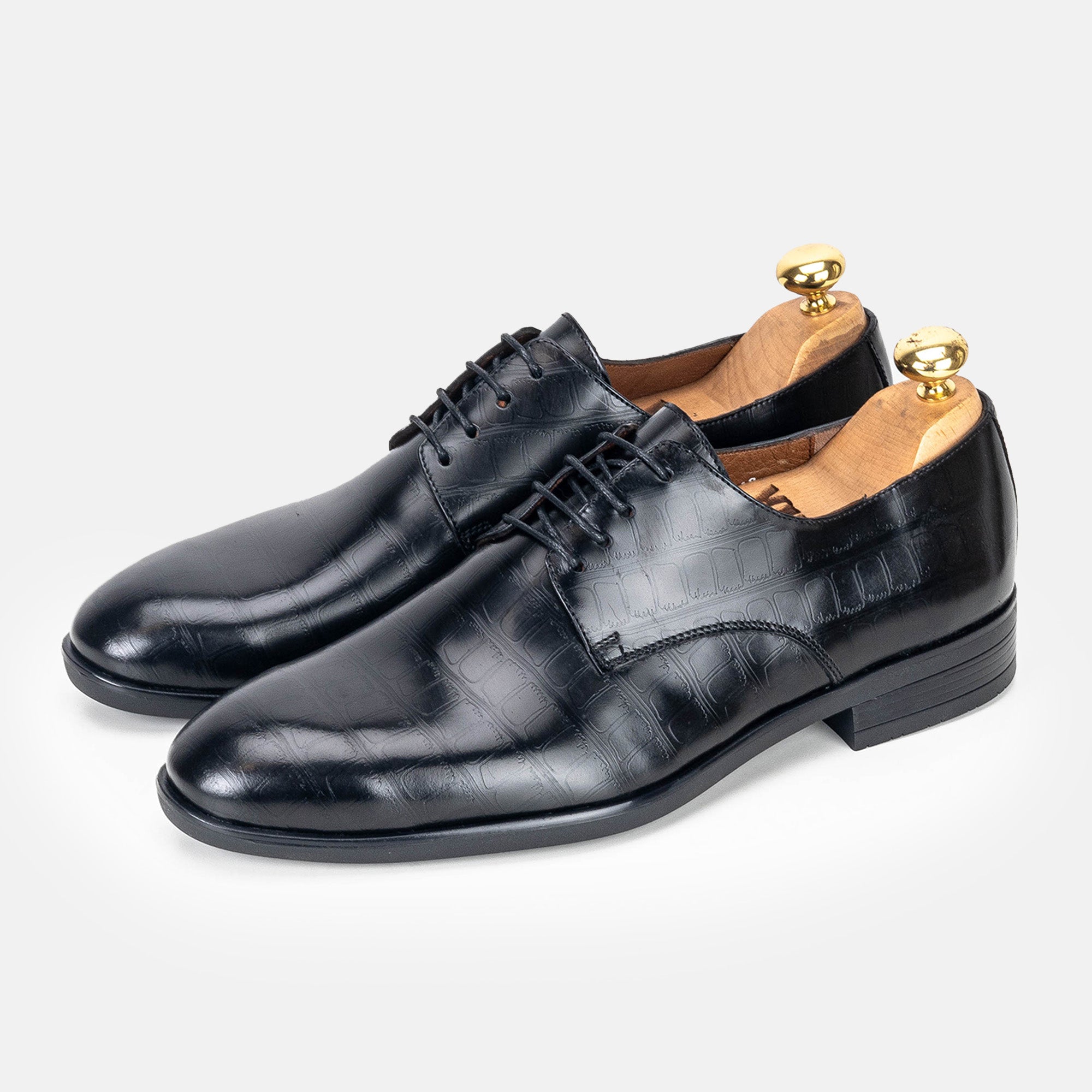 Volzak 5323 chaussure en cuir Noir
