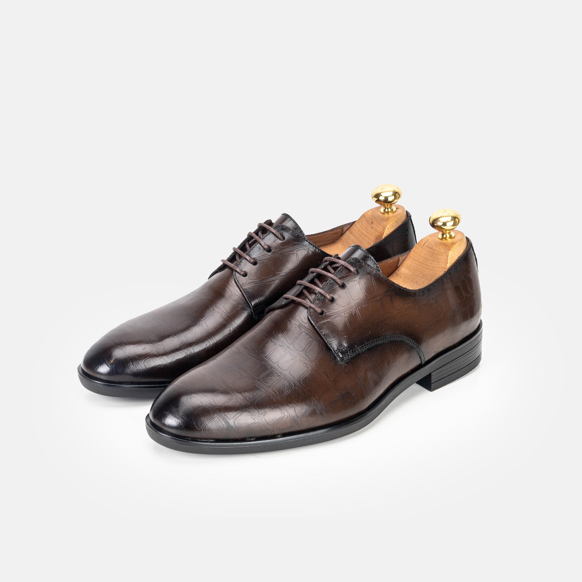 Volzak 5323 Vintage Brown Leather Shoe