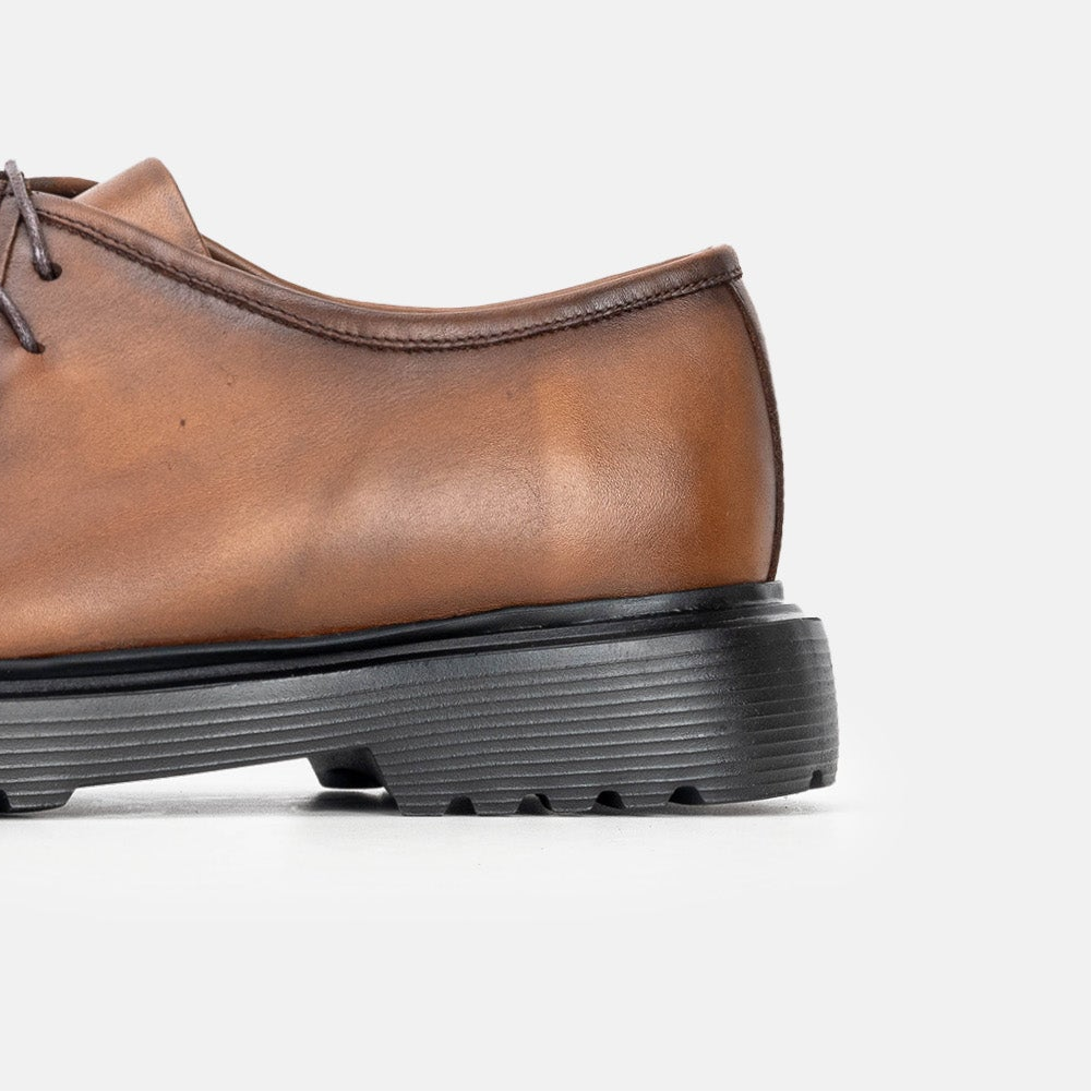 Volzak 5322 Vintage Brown Leather Shoe
