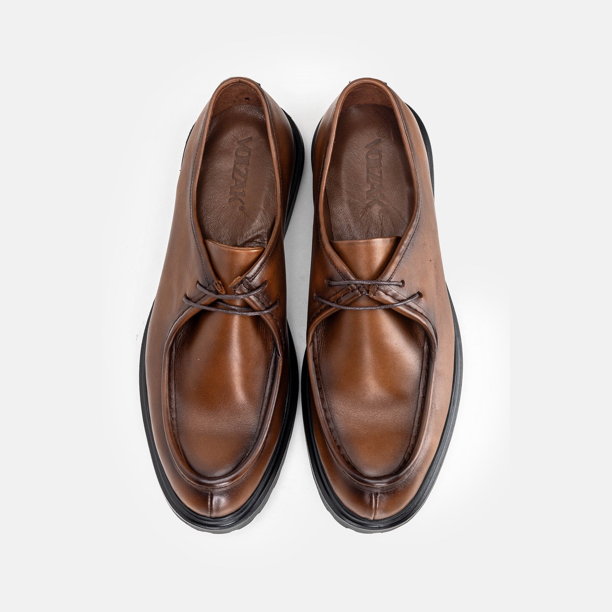 Volzak 5322 Vintage Brown Leather Shoe