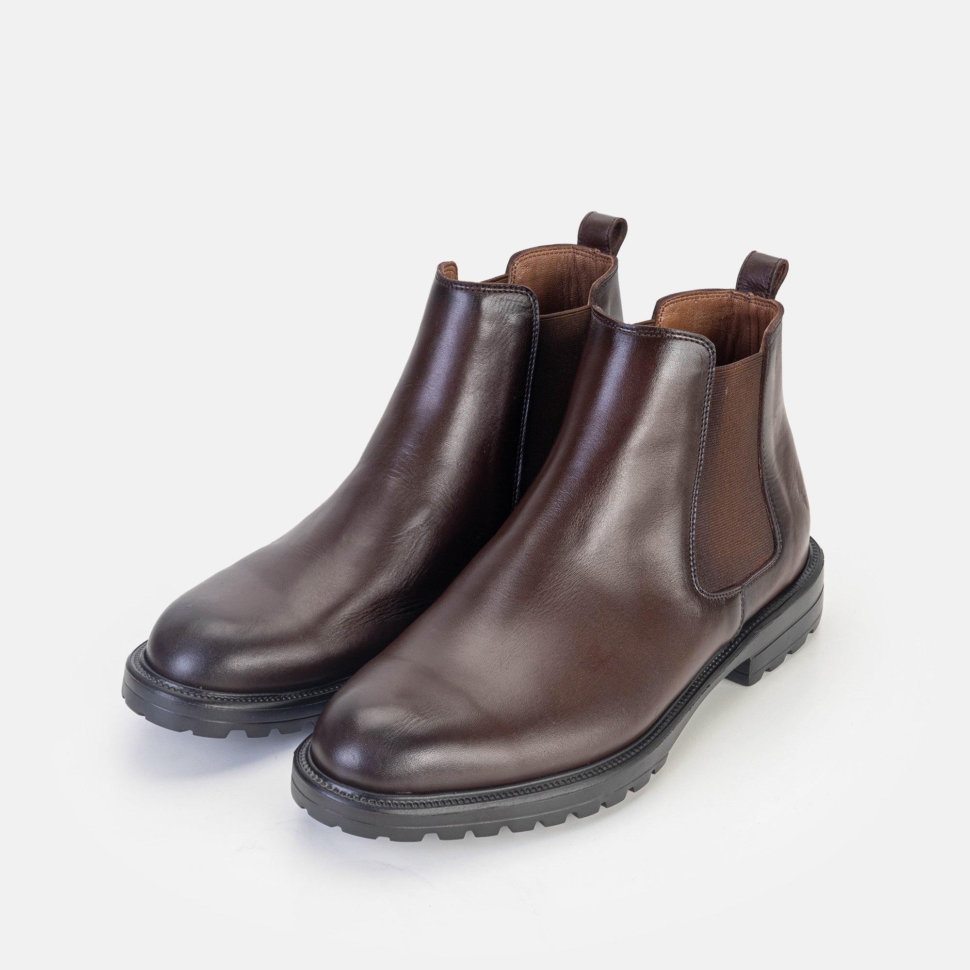 Volzak 5302 Brown Leather Ankle Boot