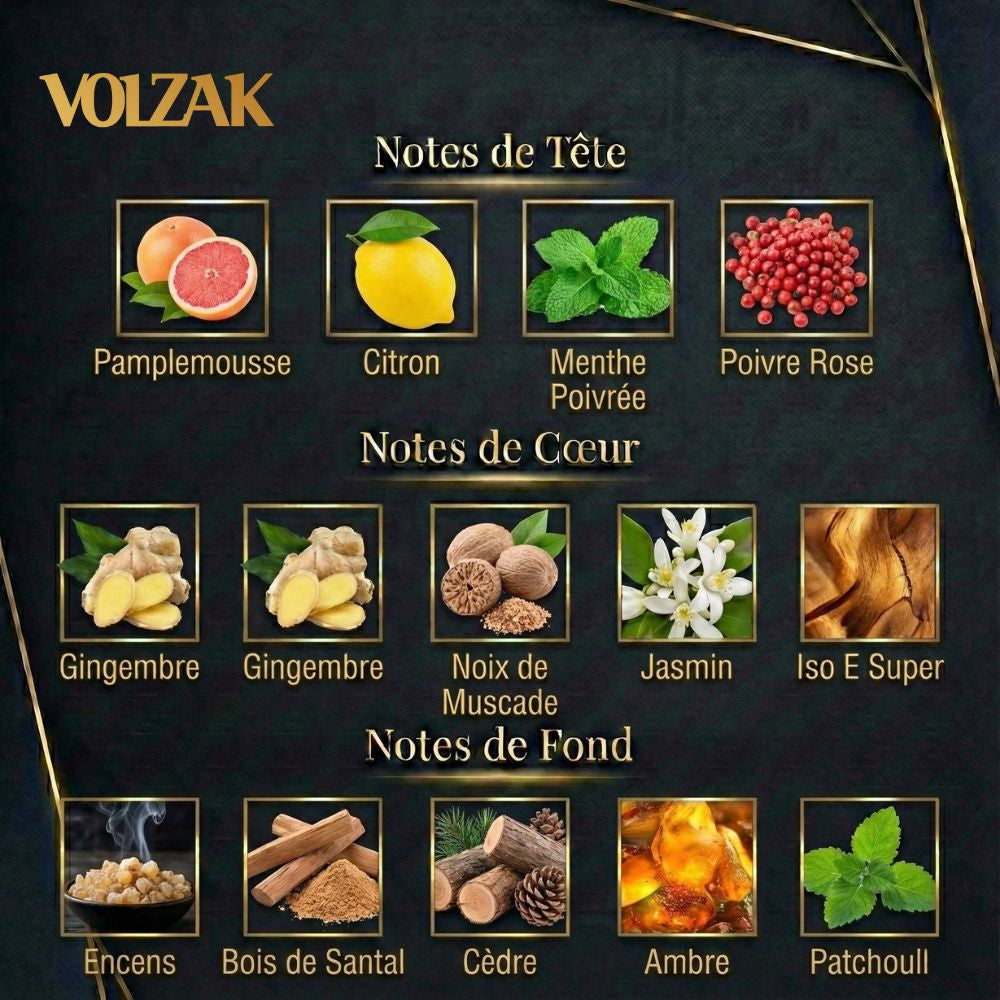 VOLZAK PARFUM  BLEU MAGNÉTIQUE 50ML HOMME