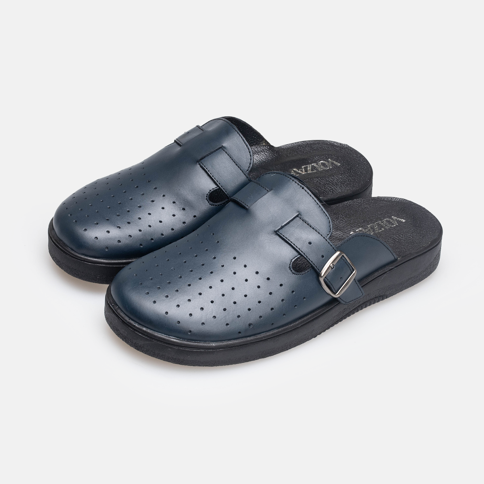 Volzak 5401 Blue Leather Clog