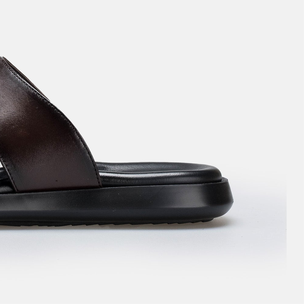 Volzak 5409 Sandale en cuir Marron