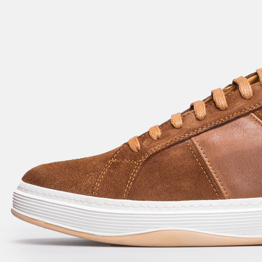 Volzak 7003 Camel suede sneaker
