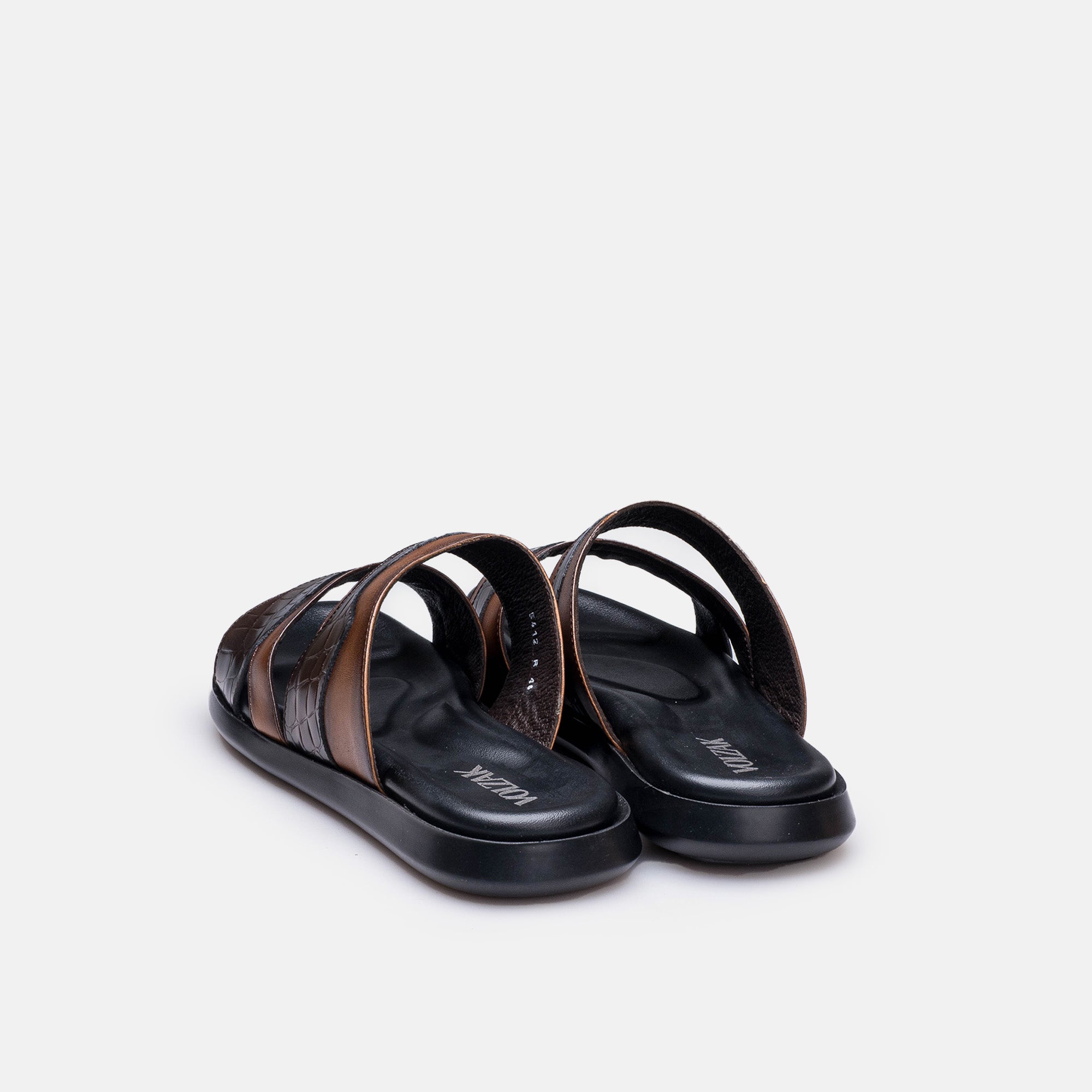 Volzak 5412 Brown Leather Sandal