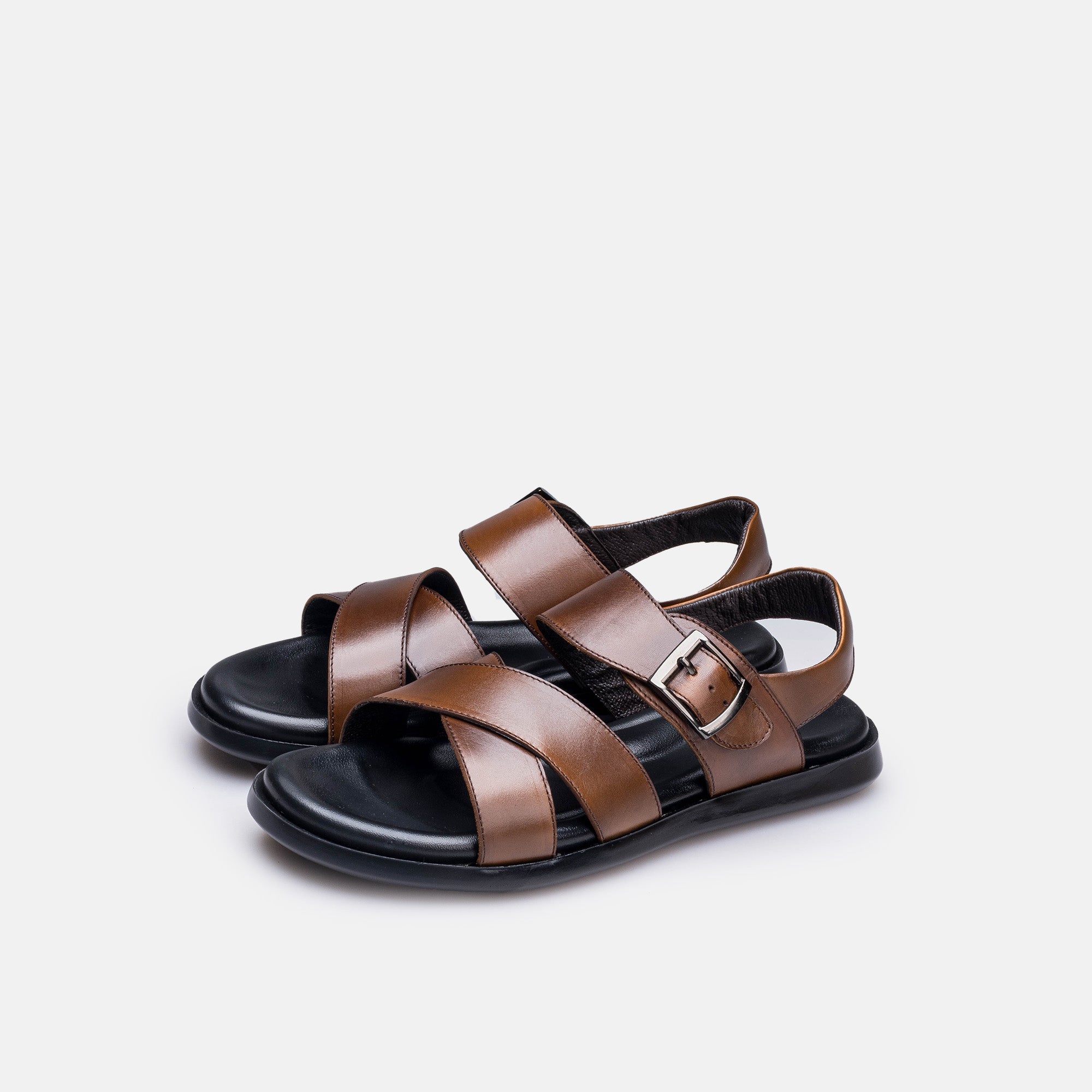 Volzak 5415 Vintage Brown Leather Sandal